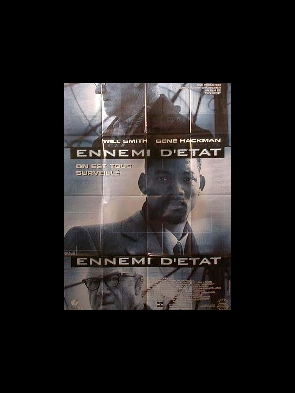 Affiche du film ENNEMI D'ETAT - Titre original : ENEMY OF THE STATE