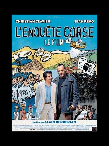 Affiche du film ENQUETE CORSE (L')