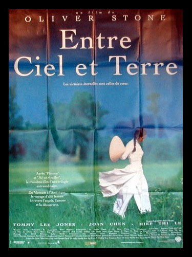 Affiche du film ENTRE CIEL ET TERRE - Titre original : HEAVEN AND EARTH