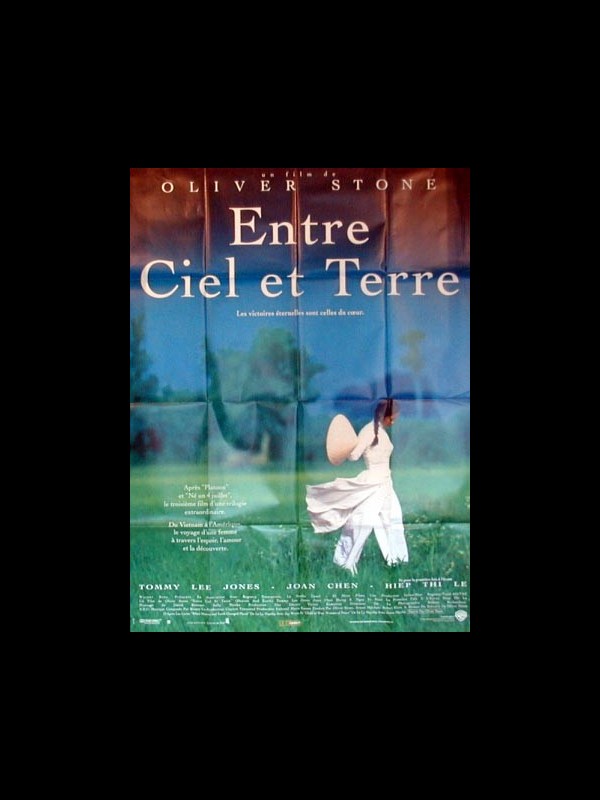 Affiche du film ENTRE CIEL ET TERRE - Titre original : HEAVEN AND EARTH