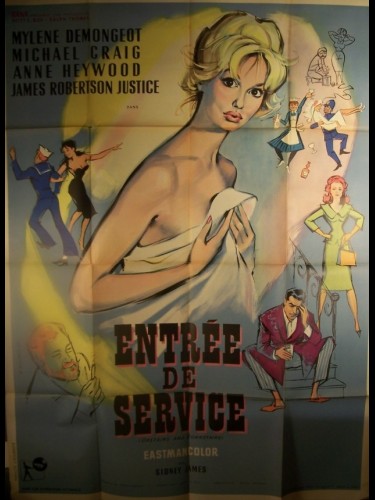 Affiche du film ENTREE DE SERVICE - UPSTAIRS AND DOWNSTAIRS