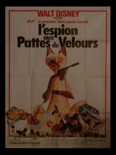Affiche du film L'ESPION AUX PATTES DE VELOURS - THAT DARN CAT !