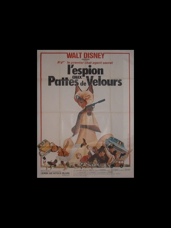 Affiche du film ESPION AUX PATTES DE VELOURS (L') WALT DISNEY - THAT DARN CAT !