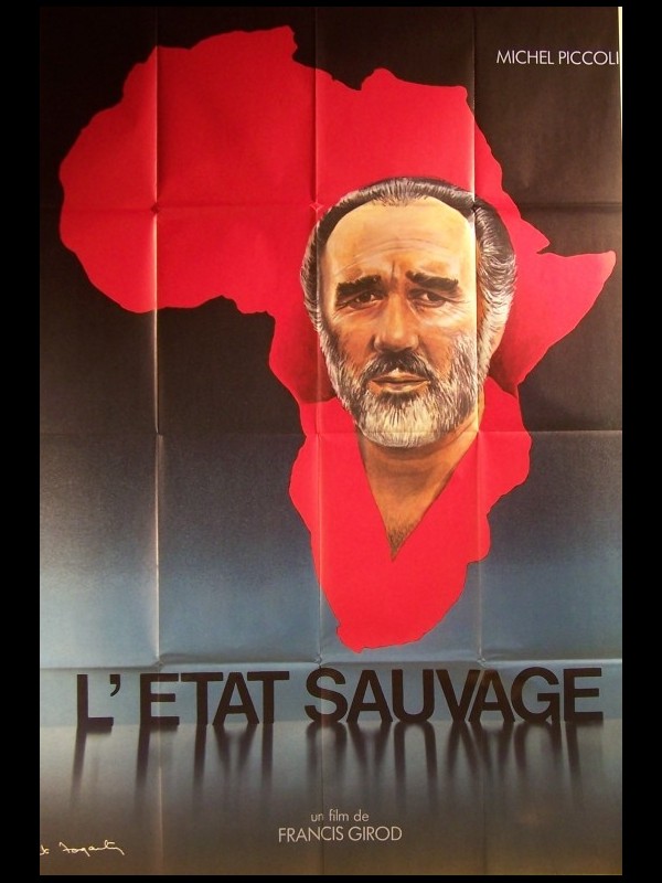 Affiche du film ETAT SAUVAGE (L') MICHEL PICCOLI