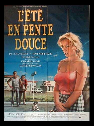 Affiche du film L'ETE EN PENTE DOUCE