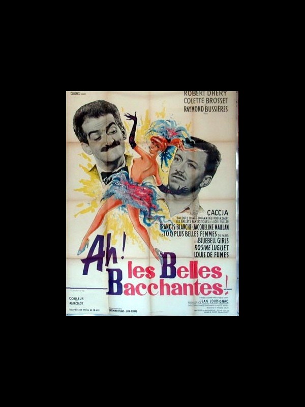 Affiche du film AH LES BELLES BACCHANTES
