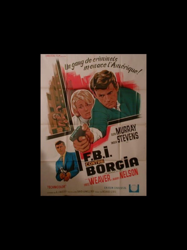 Affiche du film F.B.I CONTRE BORGIA - THE BORGIA STICK