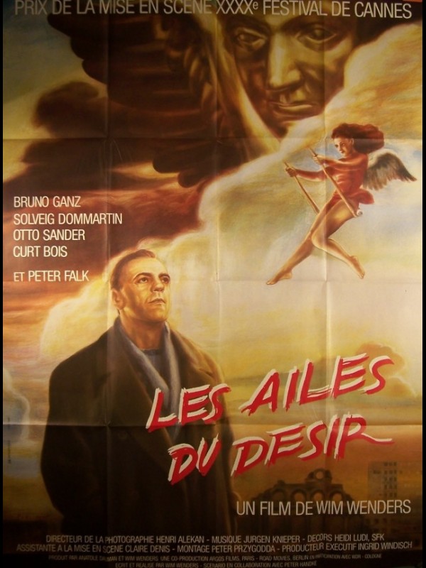 Affiche du film AILES DU DESIR (LES) - DER HIMMEL ÜBER BERLIN