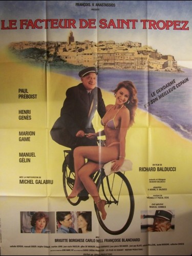 Affiche du film LE FACTEUR DE SAINT TROPEZ