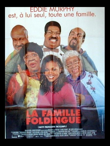 Affiche du film FAMILLE FOLDINGUE (LA) - NUTTY PROFESSOR II: THE KLUMPS
