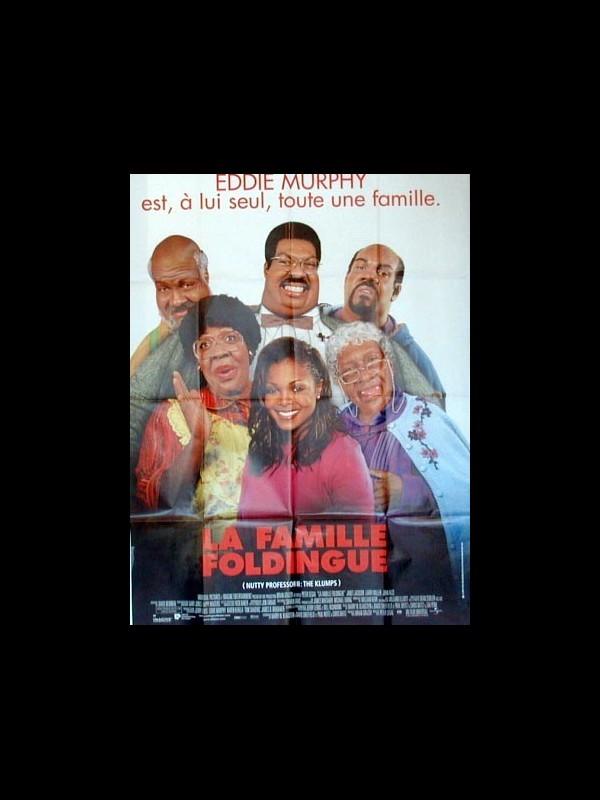 Affiche du film FAMILLE FOLDINGUE (LA) - NUTTY PROFESSOR II: THE KLUMPS