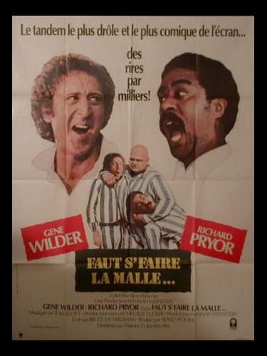 Affiche du film FAUT S'FAIRE LA MALLE - STIR CRAZY