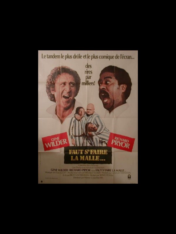 Affiche du film FAUT S'FAIRE LA MALLE - STIR CRAZY