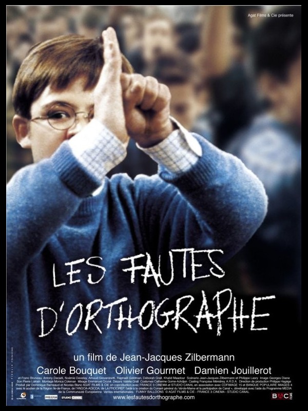 Affiche du film LES FAUTES D'ORTHOGRAPHE
