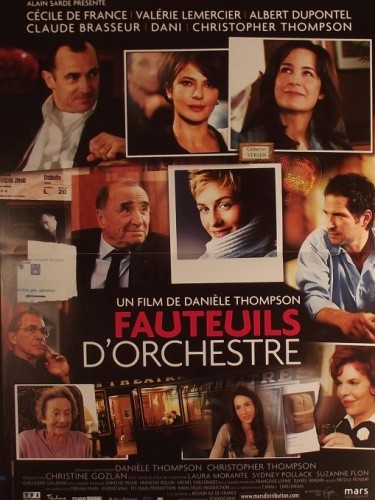 Affiche du film FAUTEUIL D'ORCHESTRE - ORCHESTRA SEATS