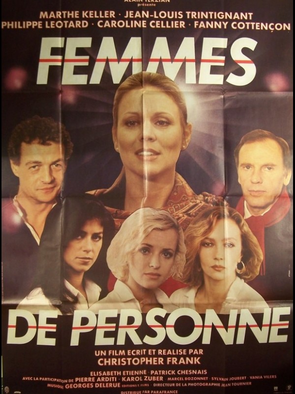 Affiche du film FEMMES DE PERSONNE