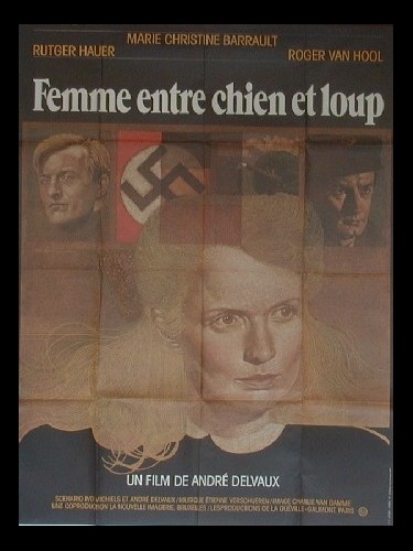 Affiche du film FEMMES ENTRE CHIEN ET LOUP - Titre original : EEN VROUW TUSSEN HOND EN WOLF