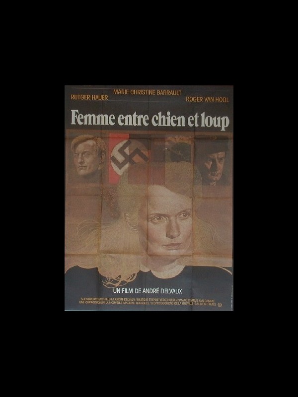 Affiche du film FEMMES ENTRE CHIEN ET LOUP - Titre original : EEN VROUW TUSSEN HOND EN WOLF