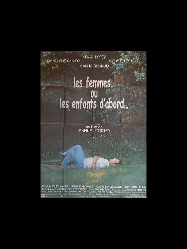 Affiche du film LES FEMMES…OU LES ENFANTS D'ABORD