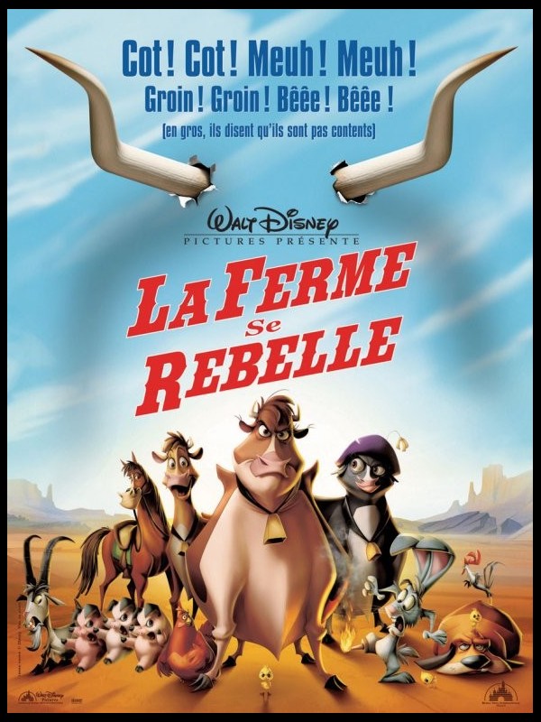 Affiche du film FERME SE REBELLE (LA) - HOME ON THE RANGE