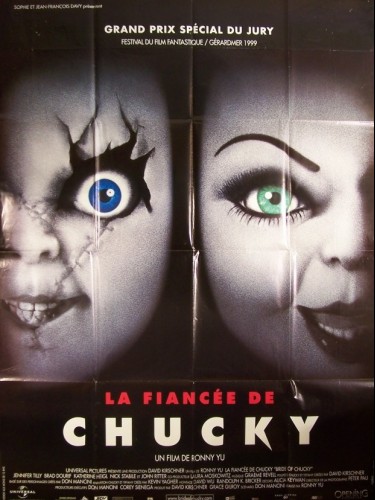 Affiche du film FIANCEE DE CHUCKY (LA) - BRIDE OF CHUCKY