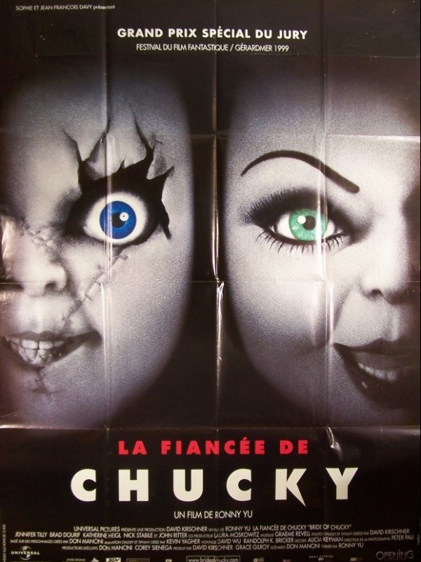 Affiche du film LA FIANCEE DE CHUCKY - Titre original : BRIDE OF CHUCKY
