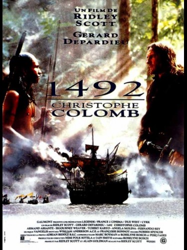 Affiche du film 1492 CHRISTOPHE COLOMB