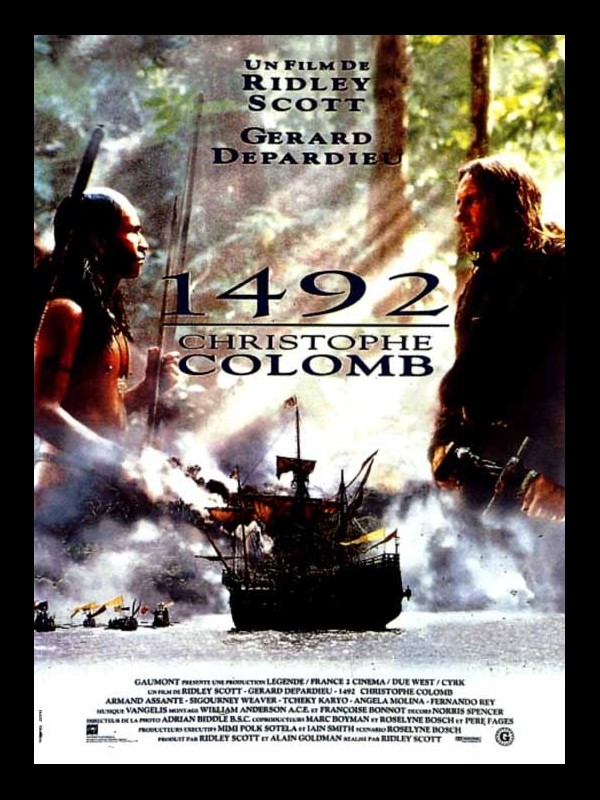 Affiche du film 1492 CHRISTOPHE COLOMB
