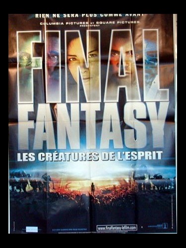 Affiche du film FINAL FANTASY (LES CREATURES DE L'ESPRIT) - FINAL FANTASY, THE SPIRITS WITHIN