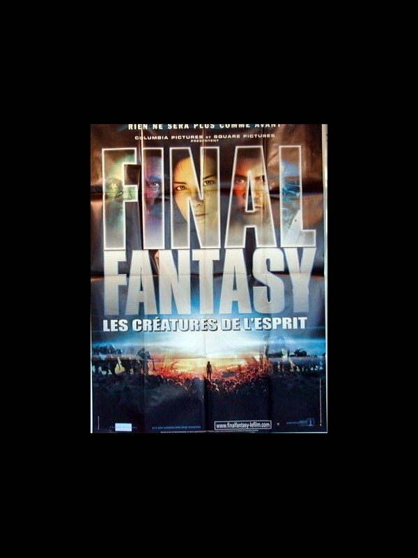 Affiche du film FINAL FANTASY (LES CREATURES DE L'ESPRIT) - FINAL FANTASY, THE SPIRITS WITHIN