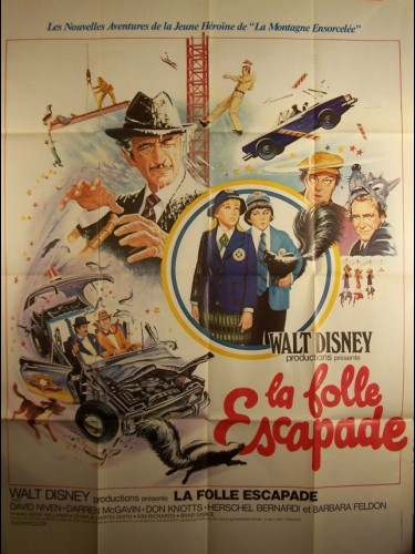 Affiche du film LA FOLLE ESCAPADE - Titre original : NO DEPOSIT, NO RETURN