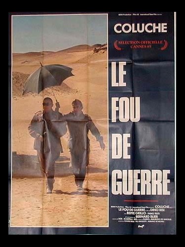 Affiche du film LE FOU DE GUERRE