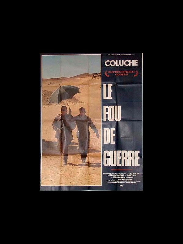 Affiche du film LE FOU DE GUERRE