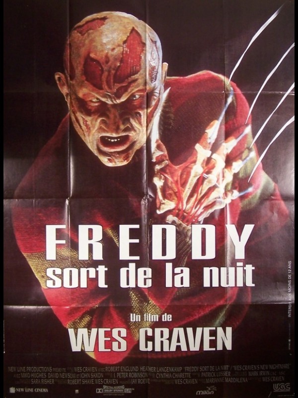 Affiche du film FREDDY SORT DE LA NUIT - NEW NIGHTMARE