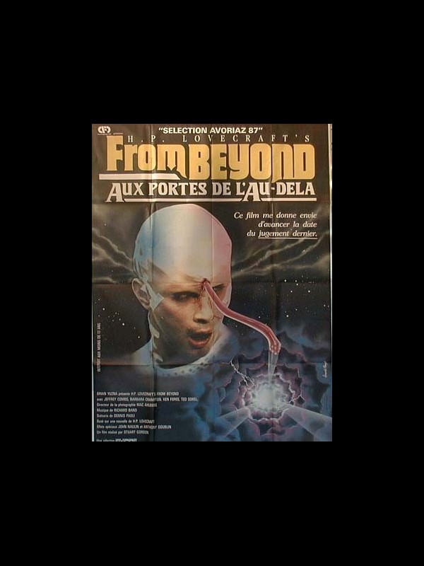 Affiche du film FROM BEYOND - AUX PORTES DE L'AU-DELÀ