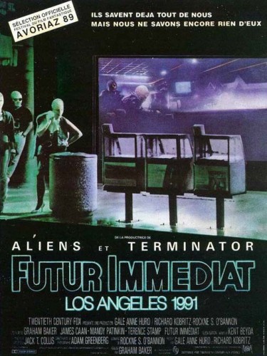 Affiche du film FUTUR IMMEDIAT LOS ANGELES 1991 - ALIEN NATION