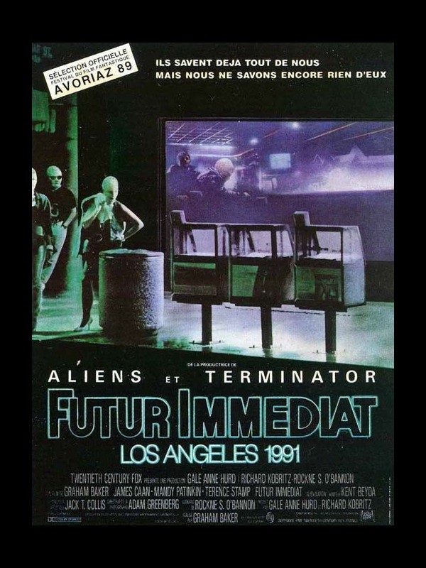 Affiche du film FUTUR IMMEDIAT LOS ANGELES 1991 - Titre original : ALIEN NATION