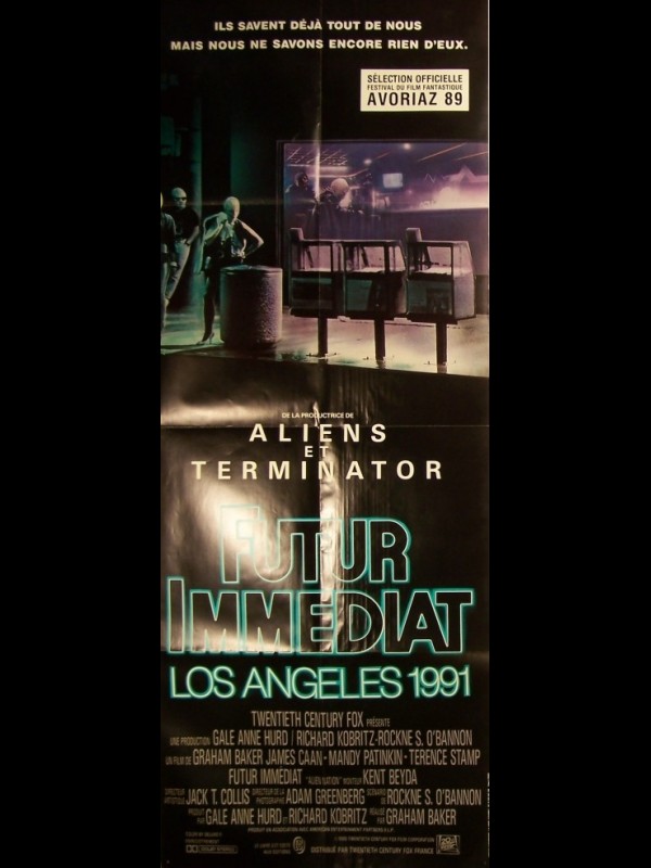 Affiche du film FUTUR IMMEDIAT LOS ANGELES 1991 - ALIEN NATION