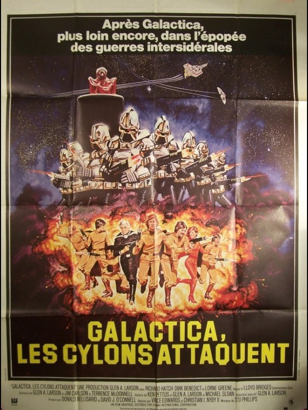 Affiche du film GALACTICA -LES CYCLONS ATTAQUENT-