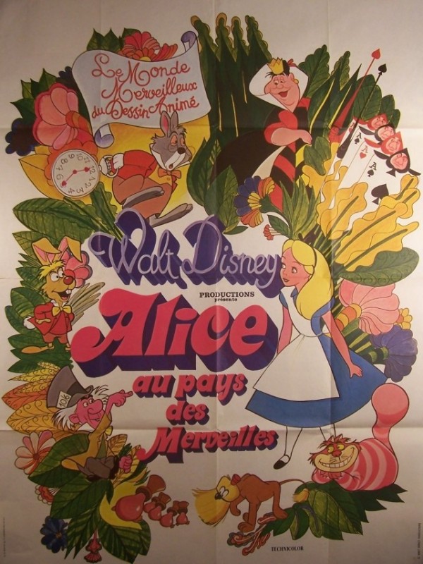 Affiche du film ALICE AU PAYS DES MERVEILLES - ALICE IN WONDERLAND