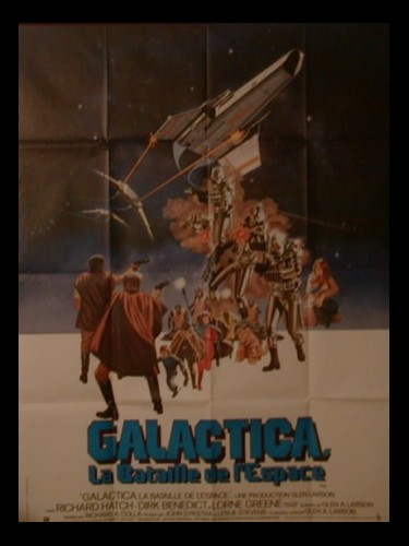 Affiche du film GALACTICA, LA BATAILLE DE L'ESPACE