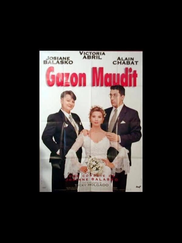 Affiche du film GAZON MAUDIT