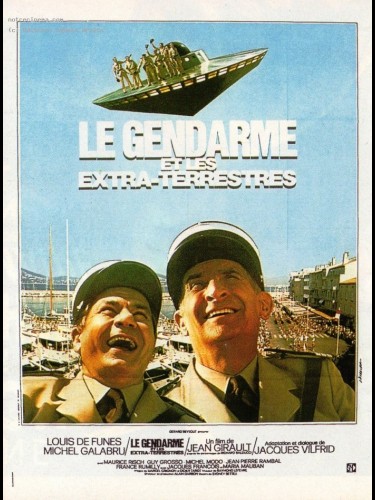 Affiche du film LE GENDARME ET LES EXTRA-TERRESTRES