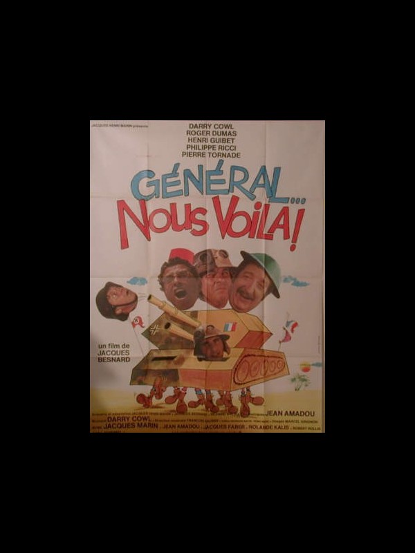 Affiche du film GENERAL,NOUS VOILÀ