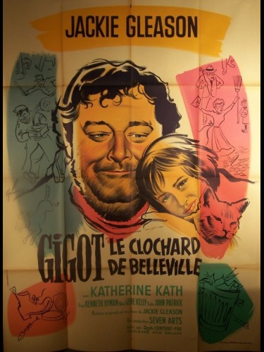 Affiche du film GIGOT LE CLOCHARD DE BELLEVILLE - GIGOT