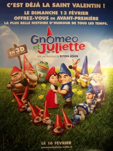 Affiche du film GNOMEO ET JULIETTE