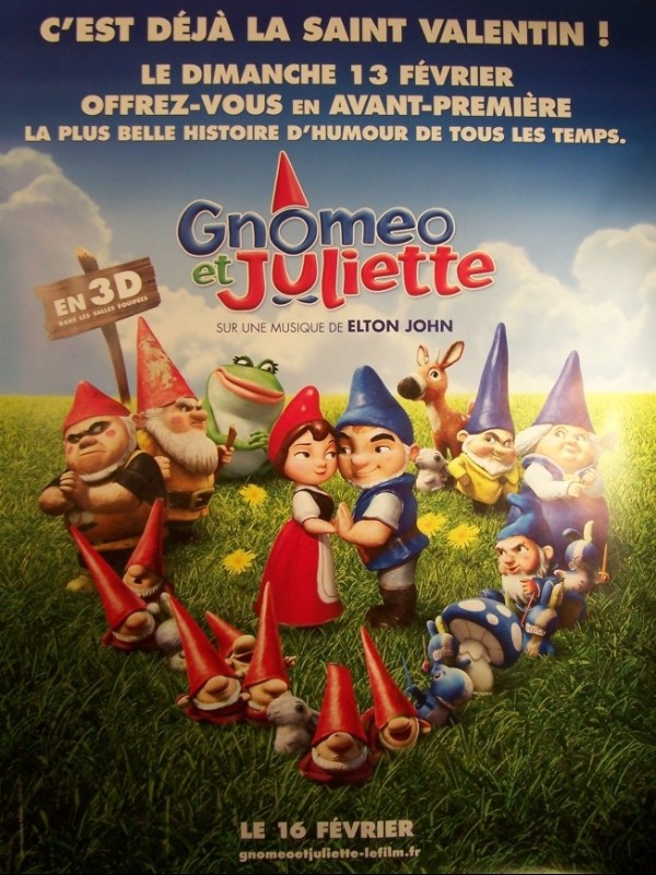 Affiche du film GNOMEO ET JULIETTE