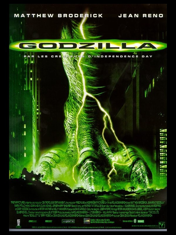 Affiche du film GODZILLA