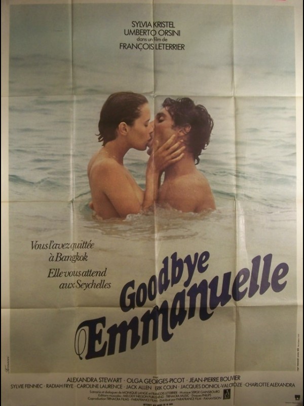 Affiche du film GOOD BYE EMMANUELLE