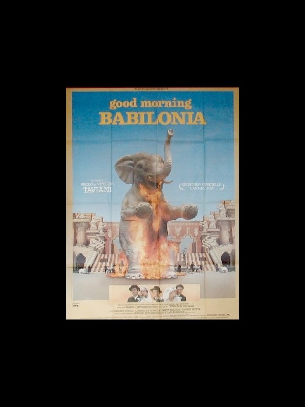 Affiche du film GOOD MORNING BABYLONIA